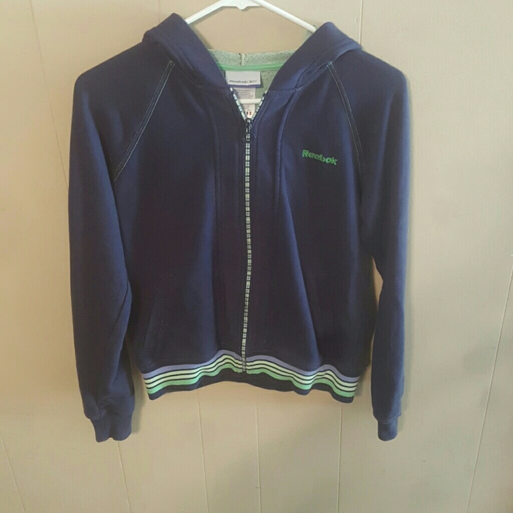 Reebox zip hooded sweater